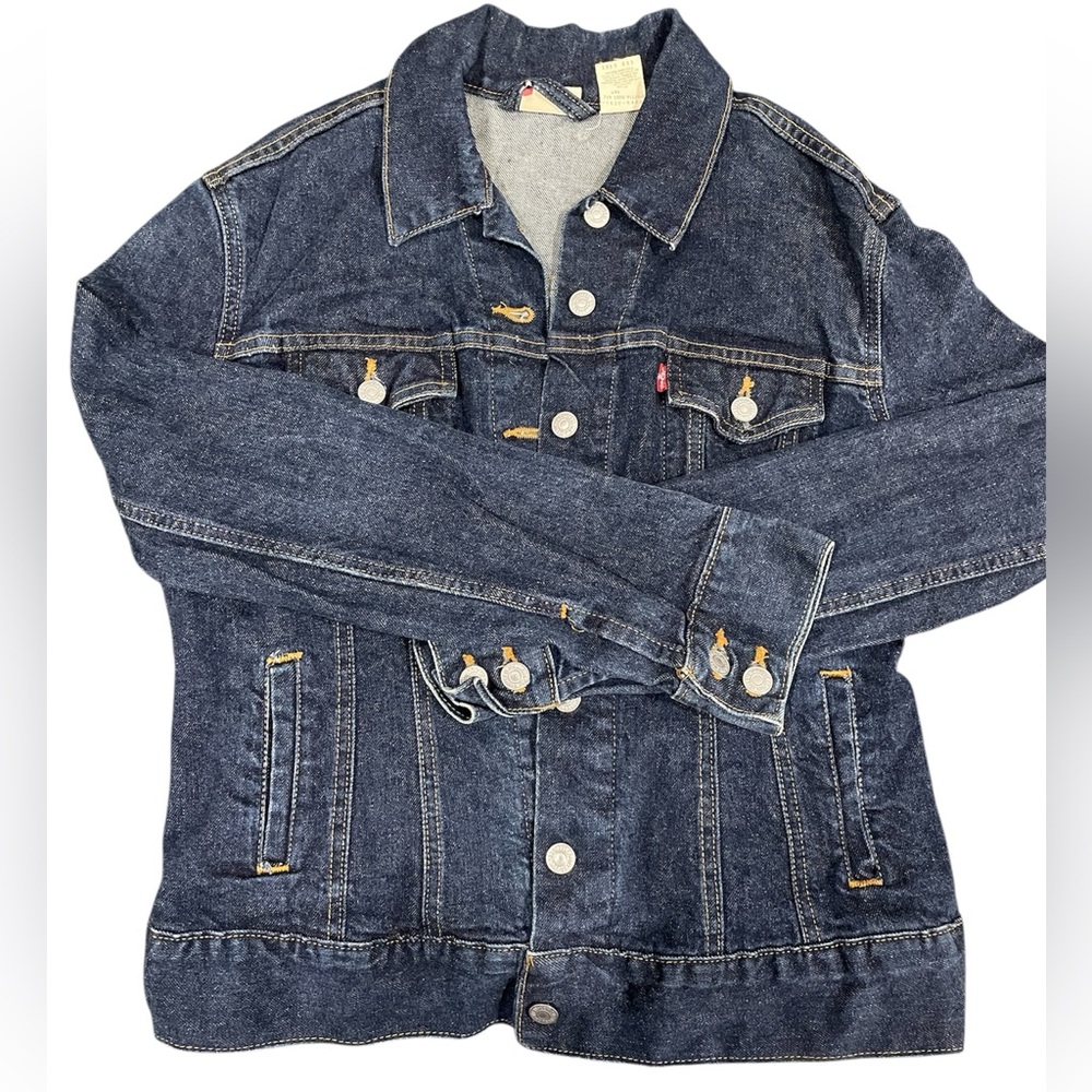 Levi's Blue Jean Jacket Classic Denim Style
